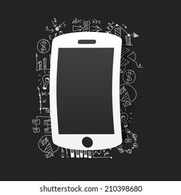 Drawing business formulas: mobile