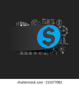 Drawing business formulas: money