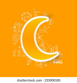 Drawing business formulas: moon