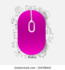 Drawing business formulas: mouse