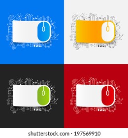 Drawing business formulas: mouse