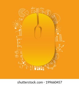 Drawing business formulas: mouse