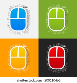 Drawing business formulas: mouse