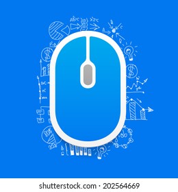 Drawing business formulas: mouse