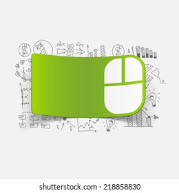Drawing business formulas: mouse