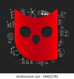 Drawing business formulas: owl