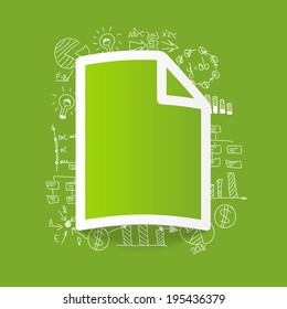 Drawing business formulas: paper
