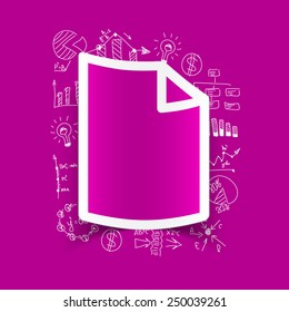 Drawing business formulas: paper