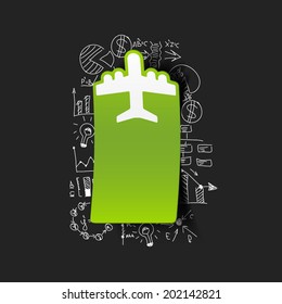 Drawing business formulas: plane
