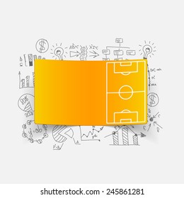 Drawing business formulas: playing field