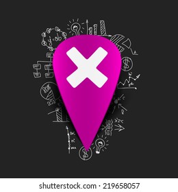 Drawing business formulas: pointer