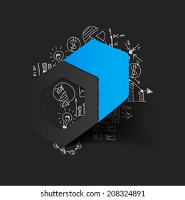 Drawing business formulas: polygon