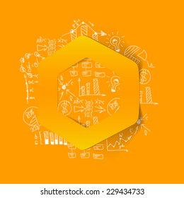 Drawing business formulas: polygon
