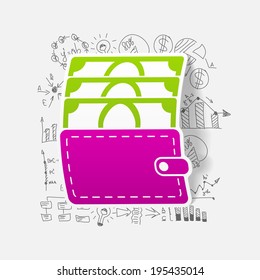 Drawing business formulas: purse