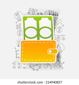 Drawing business formulas: purse
