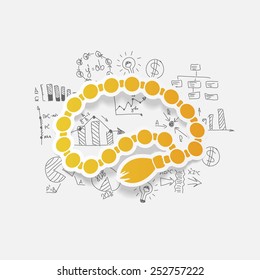 Drawing business formulas: rosary