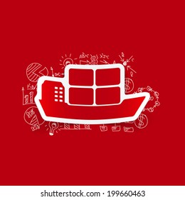 Drawing business formulas: ship