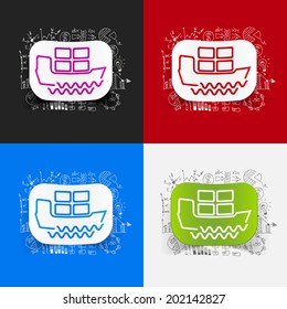 Drawing business formulas: ship