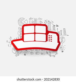 Drawing business formulas: ship