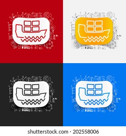 Drawing business formulas: ship