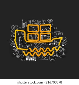 Drawing business formulas: ship