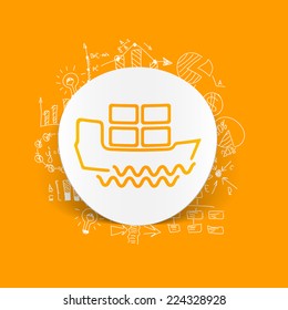Drawing business formulas: ship