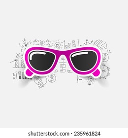 Drawing business formulas: sunglasses