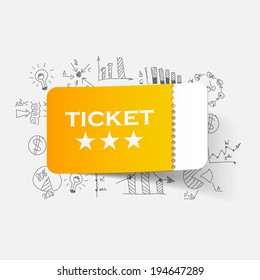 Drawing business formulas: ticket
