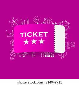 Drawing business formulas: ticket