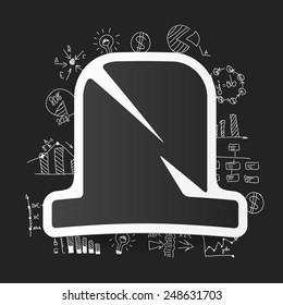 Drawing business formulas: tombstone