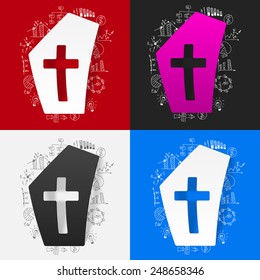 Drawing business formulas: tombstone