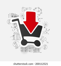 Drawing business formulas: trolley