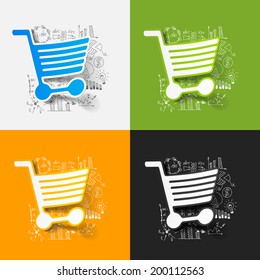 Drawing business formulas: trolley