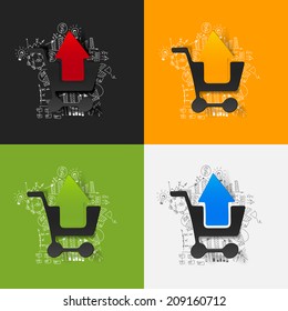 Drawing business formulas: trolley