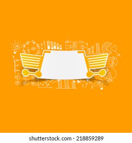 Drawing business formulas: trolley