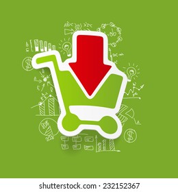 Drawing business formulas: trolley