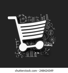 Drawing business formulas: trolley