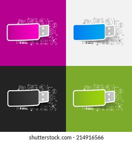 Drawing business formulas: usb