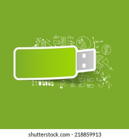 Drawing business formulas: usb