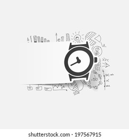 Drawing business formulas: watch