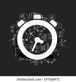 Drawing business formulas: watch