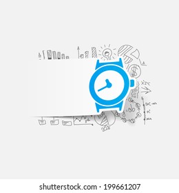 Drawing business formulas: watch