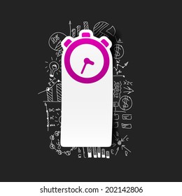 Drawing business formulas: watch