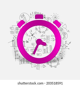 Drawing business formulas: watch