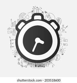 Drawing business formulas: watch