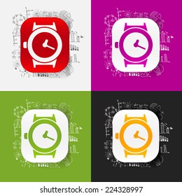 Drawing business formulas: watch