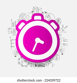 Drawing business formulas: watch