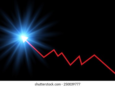 drawing business graph