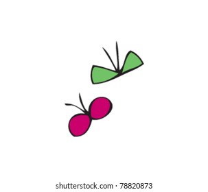 Drawing of a butterfly