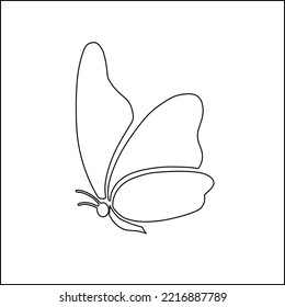 drawing butterfly with digital hand creation